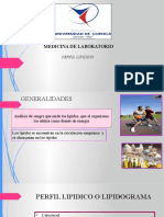 Perfil Lipídico: Análisis de Colesterol, Triglicéridos y Lipoproteínas