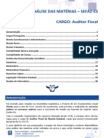 Ebook - Auditor Fiscal - SEFAZ-ES