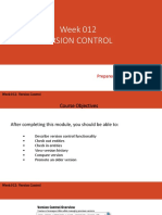 Week 012 Version Control: Prepared By: Mariesher B. Zapico