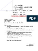 To The LOL 1V1 Battle PRO and MIDGET Division 2019 Exclusive For Lol Gamer in This Pisonet Only!! This Will Be The