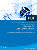 JBI Critical Appraisal-Checklist for Case Control Studies2017 0