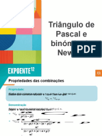 Combinações no Triângulo de Pascal