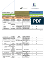 Blasting and Painting Inspection and Test Plan