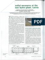 Remedial Measures at The Plavinas Power Plant Hydropower & Dam