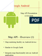 Google Android: Map API Presentation 13/03/2008