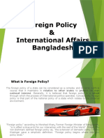 Lecture 4 Foreign Policy & Affairs of Bangladesh