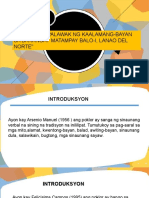 Ang Pag Papalawak NG Kaalamang-Bayan Sa Barangay Matampay Balo-I Lanao Del Norte