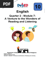 English10 q2 Mod7 Adventuretothewondersofreadingandlistening v3