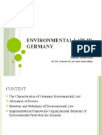 Environmental Law in Germany