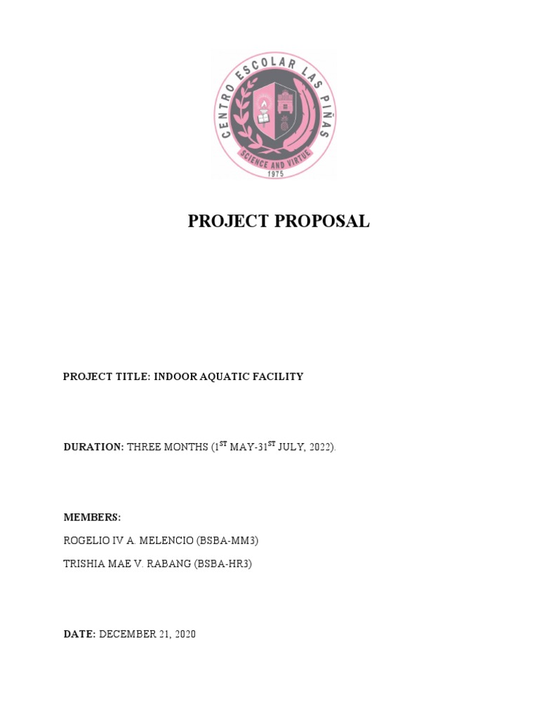 Indoor Aquatic Facility Proposal | PDF | Swimming | Swimming Pool