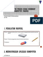 Alat Untuk Proses Membuat Prototype Produk