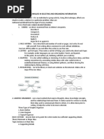 Module 2 Lesson 2 Techniques in Selecting and Organizing Information