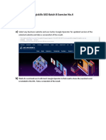 Digiskills SEO Batch 8 Exercise No 4
