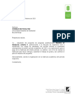 Carta Solicitud Readmisión Cons Facultad