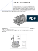 Rectificado Del Bloque Motor