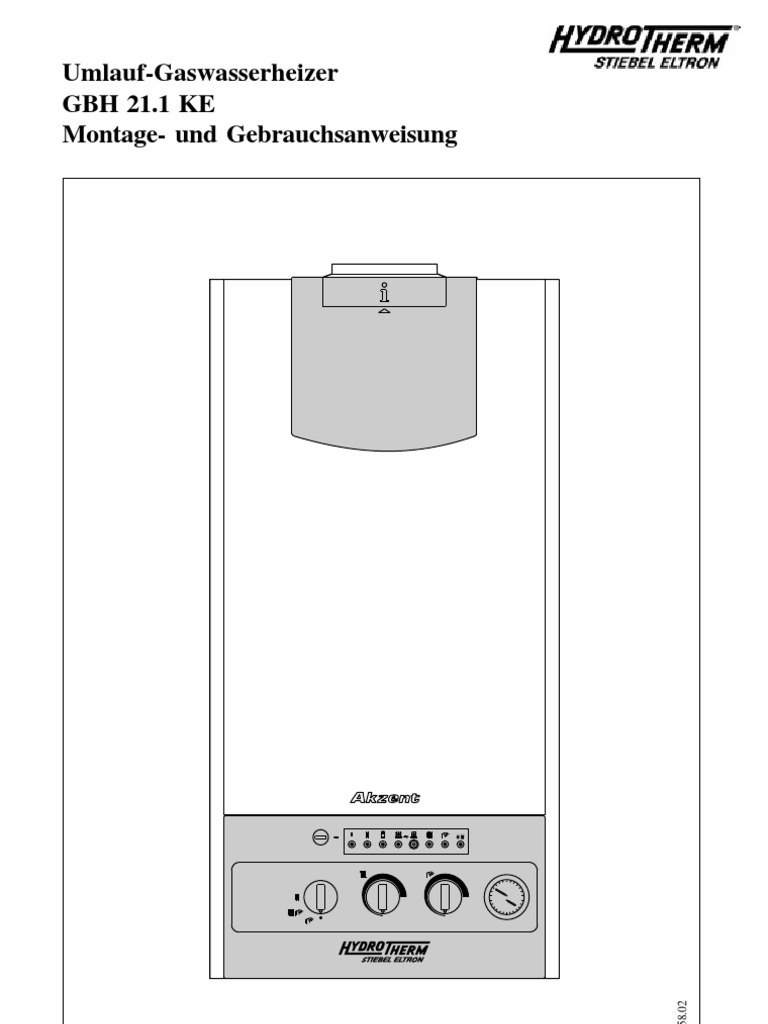 Heizung-GBH-21-1-AE - Wie Montiert | PDF