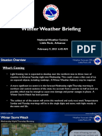 Winter Weather Potential 2-9-21
