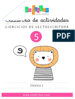 Cuaderno 2 Dislexia Edufichas