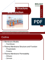 Membrane Structure and Function: Biology