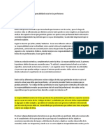 La Ética Profesional y La Responsabilidad Social en Las Profesiones