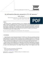 An Information-Theoretic Perspective of Tf-Idf Measures: Akiko Aizawa