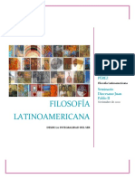 FILOSOFÍA LATINOAMERICANA Ensayo