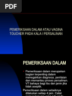 Pemeriksaan Dalam (VT) | PDF