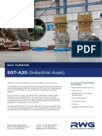 SGT-A20 Gas Turbine Support