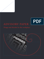 PERSES Advisory Paper Drugs and Alcohol