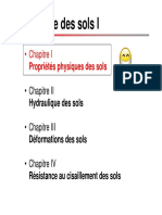 Chapitre 1-Proprietes Physiques Des Sols