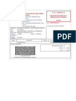 Carlos Rodolfo Malverde Sandoval R.U.T.:5.898.521-K Factura No Afecta O Exenta Electronica Nº166