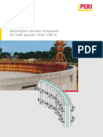 Rundflex: Adjustable Circular Formwork For Radii Greater Than 1.00 M