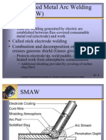 Shielded Metal Arc Welding (SMAW)