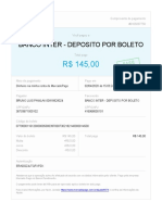 Pagamento Do Servico (Banco Inter S.A.) - 6165097750