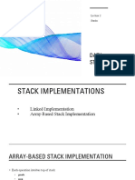 Data Structures: Stacks