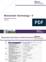 Blockchain Technology - II: Digital Built Environment Tutorial-2