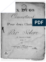 6 Duos Concertants, Op.1 (Solère, Étienne)