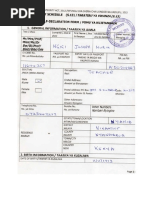 Clearance Form EACC