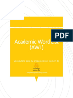 ACADEMIC WORD LIST