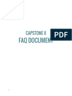 Capstone FAQDocument