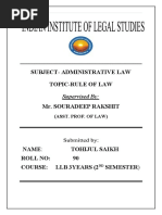 Tohijul Admin Law Final