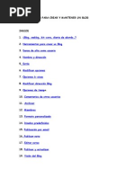 Download INSTRUCCIONES PARA CREAR  UN BLOG by Gonzalo SN4939406 doc pdf