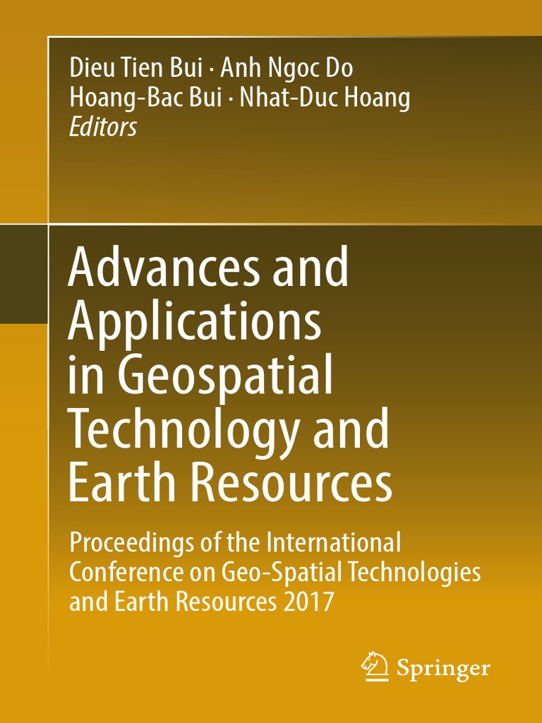 Advances and Applications in Geospatial Technology and Earth