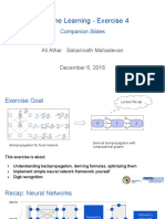 Machine Learning - Exercise 4: Companion Slides