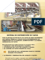 Sistema distribución vapor, PARTE 1