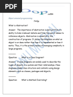 Cs304 Oop Notes by Sonu (1)