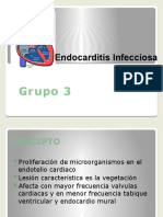 Endocarditis Infecciosa Grupo 3