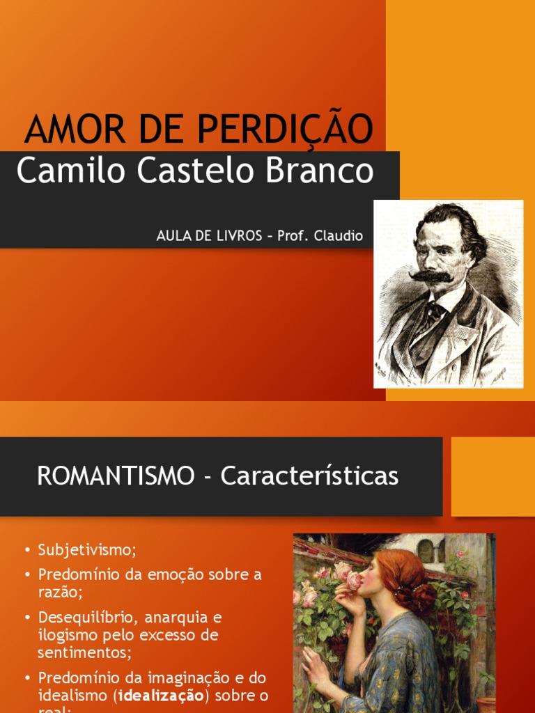 Amor de Perdição: Análise e Contexto | PDF | Romantismo | Amor