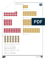 1) Complete The Calculation For Each Set of Place Value Counters