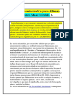 La Teoría Miasmática para Alfonso Masi Elizalde 1.